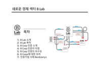 새로운 경제 섹터 B LAB