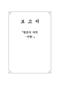 황혼의 미학 독후감 / 서평