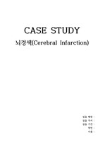 성인간호학 임상실습 뇌경색(cerebral infarction)케이스