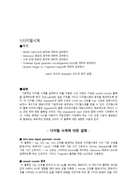 VHDL 디지털 시계
