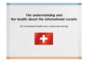 스위스의 의료시스템(영문)