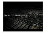 건축시공관리] Post-Tension 시공법과 이미지 사례 설명