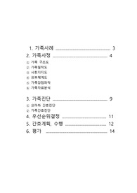지역사회간호학 : 가족간호과정 케이스 스터디
