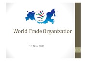 WTO(세계무역기구) 개요,원칙,소개 등 영어 PPT발표