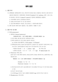 [일반화학실험]화학 발광