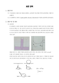 [물리약학실험]표면 장력
