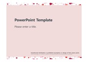 [하트무늬패턴 PPT배경] - 하트무늬패턴 사랑 빨간색 정열 따뜻한 예쁜 배경파워포인트 PowerPoint PPT 프레젠테이션