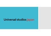 Universal studios japan