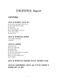 국가별의료체계 우리나라미국,북아메리카 관리간호학