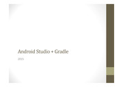 Android Studio + Gradle 간단요약