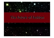 [영어수업]The future of fashion-미래패션산업