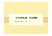 [노란색 파스텔 톤 PPT배경] - 노란색 파스텔톤 무늬 따뜻한 예쁜 심플한 배경파워포인트 PowerPoint PPT 프레젠테이션