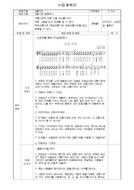 유치원 수업계획안 교통기관