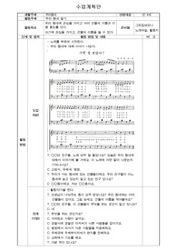 유치원 수업계획안, 우리동네
