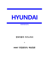 현대자동차 자소서, 면접 최종 경영지원 영업 HMAT