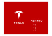 전기자동차 회사 테슬라(Tesla) 기업분석