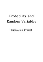 확률 및 랜덤변수 프로젝트 매틀랩 시뮬레이션
