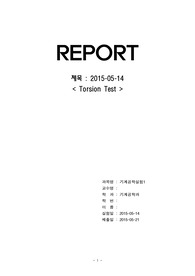 [A+]기계공학실험1 Torsion test