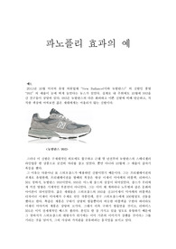 파노플리 효과의 예