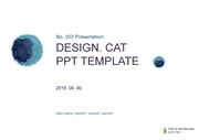 [D.cat]심플한 디자인 PPT탬플릿 03