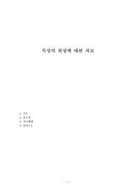 목성의 위성에 대한 자료