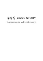 수술실 CASE STUDY (Lapa. Adrenalectomty),부신절제술