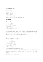 연상증폭기의 비이상적 특성(결과)