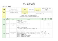 지역사회간호실습,보건교육 계획안,시나리오
