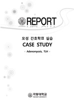 모성2 case study 자궁선근증