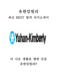 유한킴벌리 영업 최신 BEST 합격 자기소개서!!!!