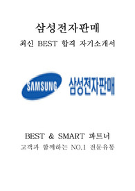 삼성전자판매 삼성 Galaxy Consultant 최신 BEST 합격 자기소개서!!!!
