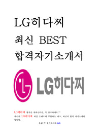 LG히다찌 Hitach 최신 BEST 합격 자기소개서!!!!