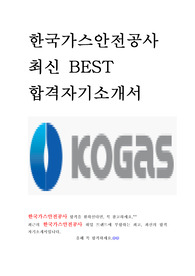 한국가스안전공사 KGS 인턴 최신 BEST 합격 자기소개서!!!!