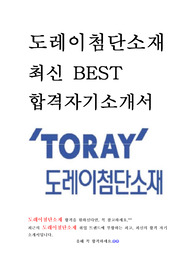 도레이첨단소재 총무 최신 BEST 합격 자기소개서!!!!