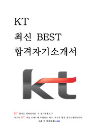 KT 케이티 영업 관리 최신 BEST 합격 자기소개서!!!!