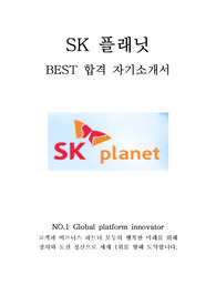 SK 플래닛 인턴 최신 BEST 합격 자기소개서!!!!