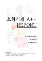 성인간호학 소화기계 A++ REPORT - 소화기계 구조와 기능 , 건강사정, 일반적간호