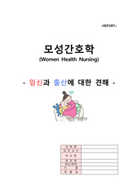 &lt;모성간호학&gt; 임신과 출산에 대한 견해