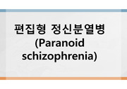 정신간호학 case study schizophrenia 정신분열 A++++받은 자료