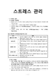 스트레스 관리