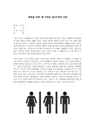 [A+ 레포트] 결혼,성과유전_‘화장실 논쟁’ 에 가려진 성소수자의 인권