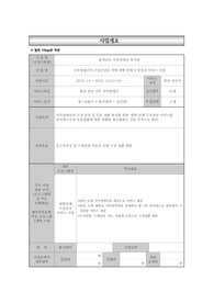 사회복지 프로포절(시각장애인을 위한 구강건강 사업)