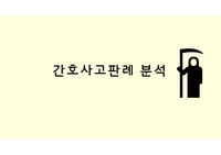 자살사고 판례분석 PPT