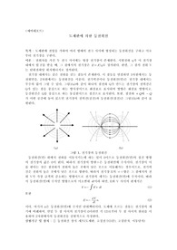 예비레포트(도체판에 의한 등전위선)
