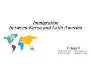한국과 중남미의 역사 및 이민사