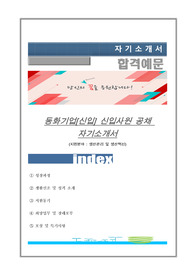 동화엠파크 생산관리 자기소개서