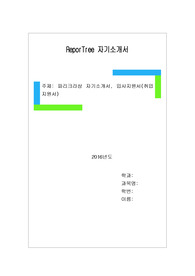 파리크라상  자기소개서, 입사지원서(취업지원서)