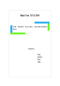 하이마트 자기소개서, 입사지원서(취업지원서)
