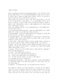 LEED 란 무엇인가?