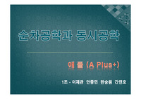 순차공학과 동시공학의  특징과사례 PPT (A+)
